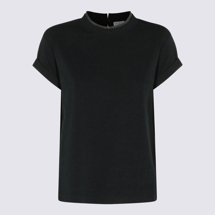 Brunello Cucinelli T-shirts and Polos - Piombo | dee612291ec8ceaaf12694de7aa9061d805b8d80