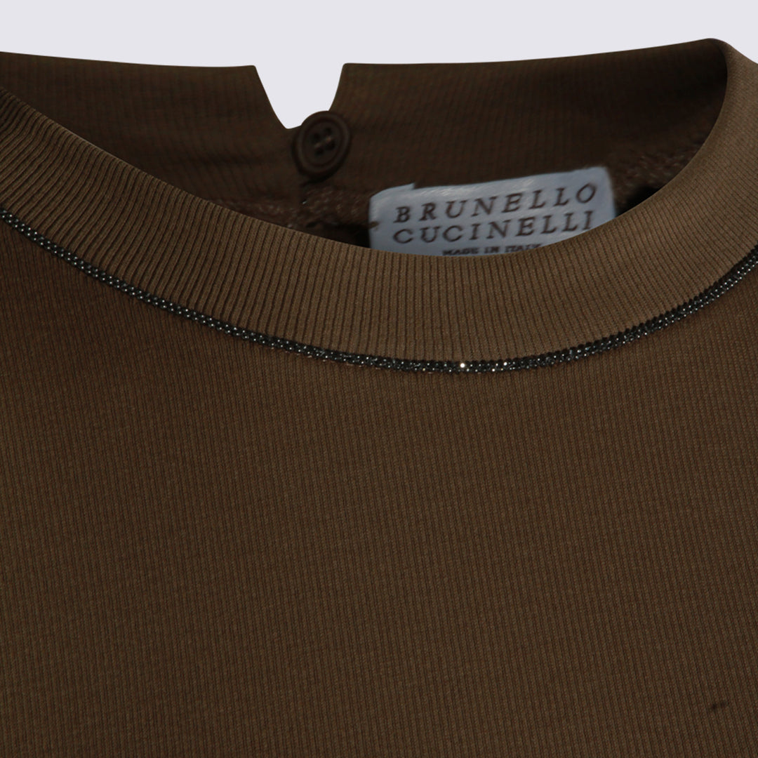 Brunello Cucinelli T-shirts and Polos - Scuri | 55983b257d0ffc577675a3efdc8fcd3ce4982718