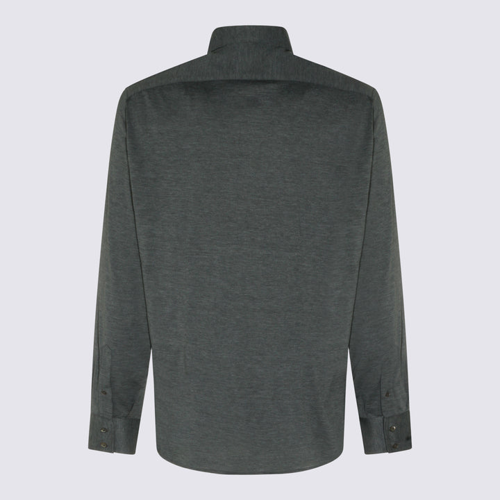 Brunello Cucinelli Shirts - Dark grey | 54c2baf9e572df3b528c95c6b40fa52d44db600b