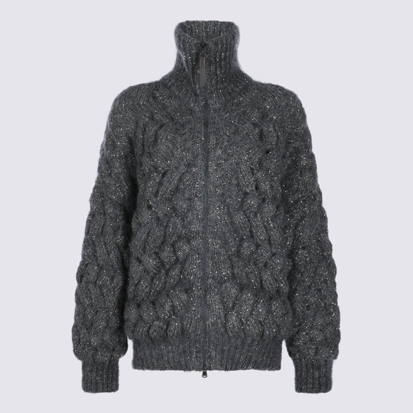 Sweaters Metallici E Grigi