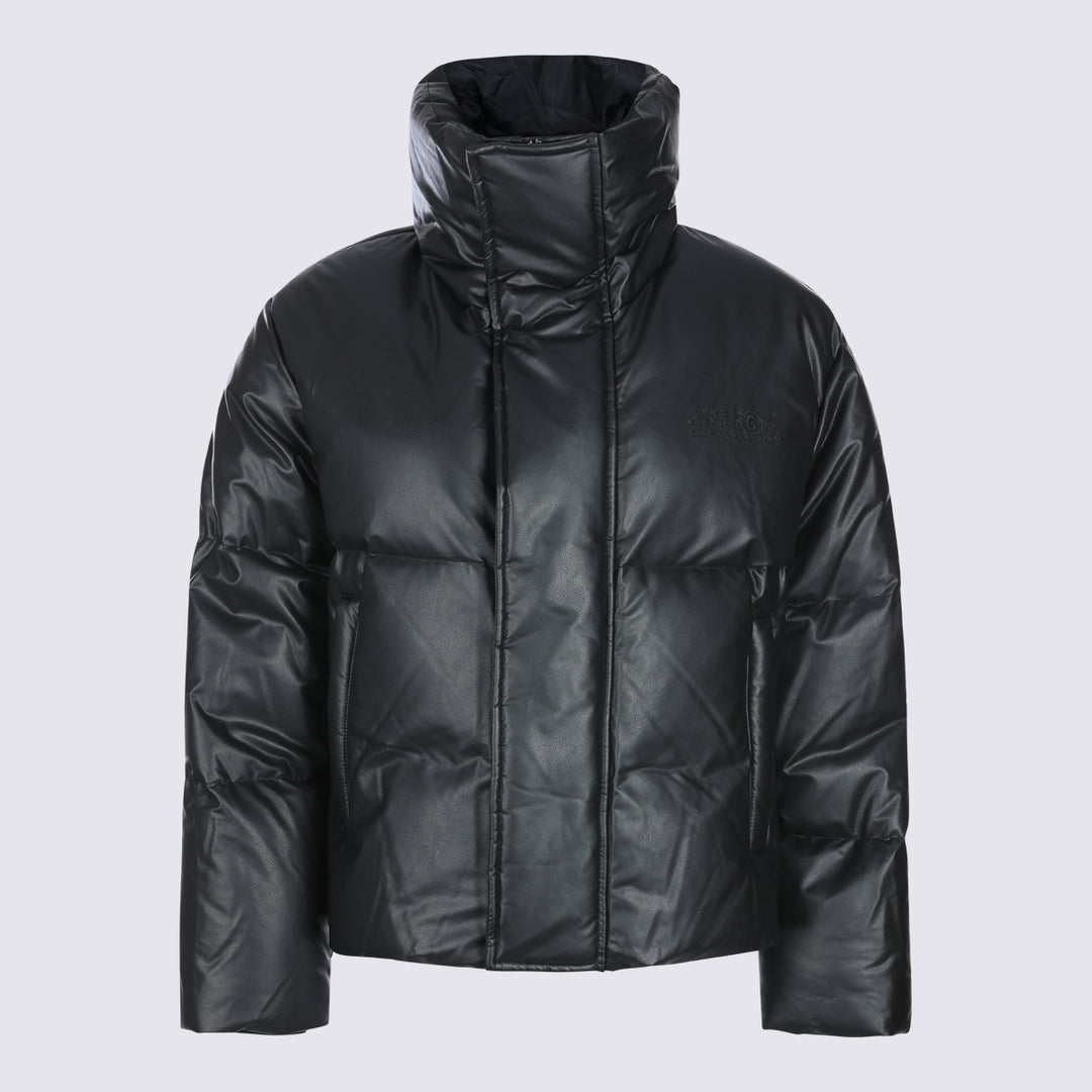 Mm6 Maison Margiela Coats - Nero | 29cdf1a3f3b81232eb4a597b9fe1af22dbb60254