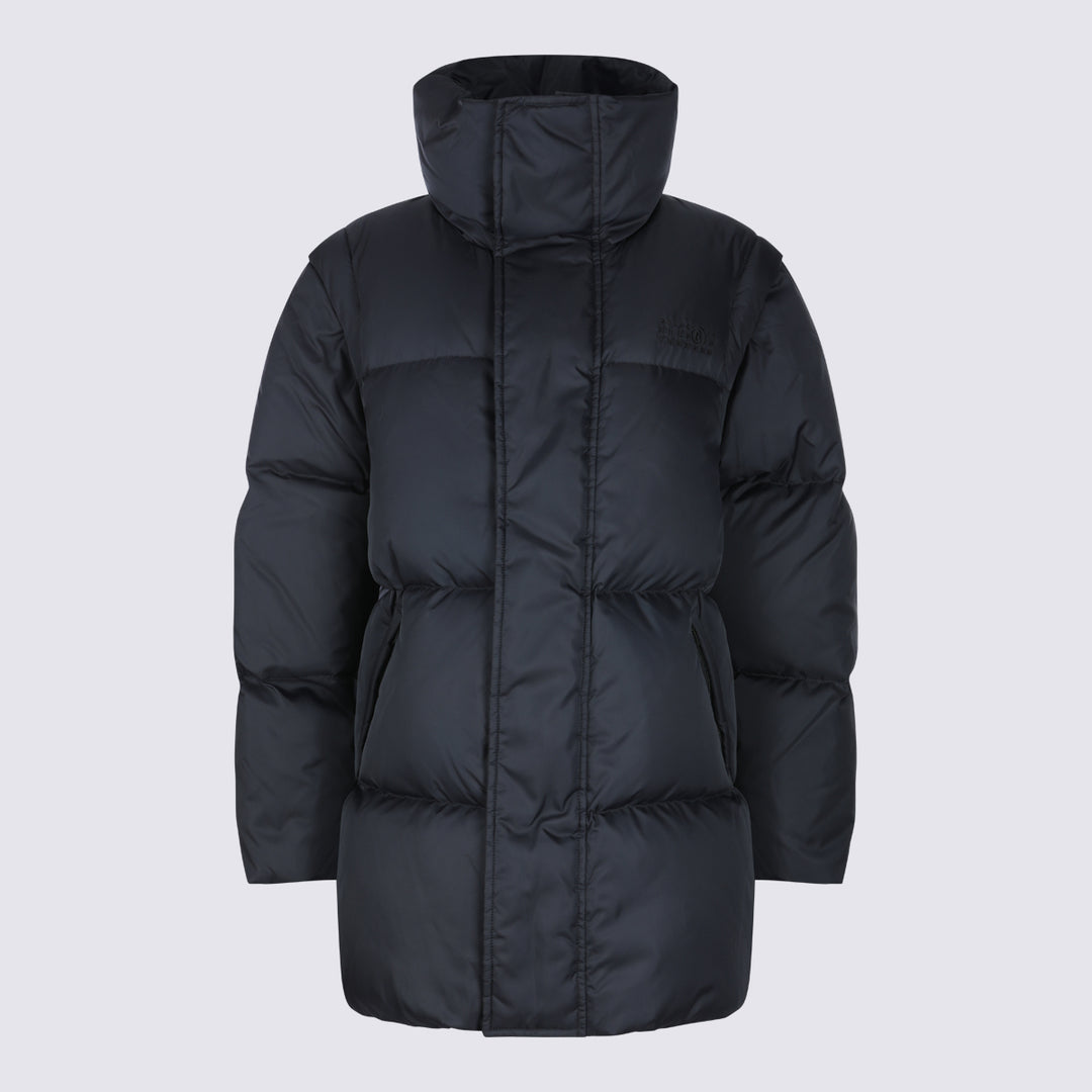 Mm6 Maison Margiela Coats - Nero | c23564a0cdea00d83f106b3ff1ca6a3f5c5eb27a