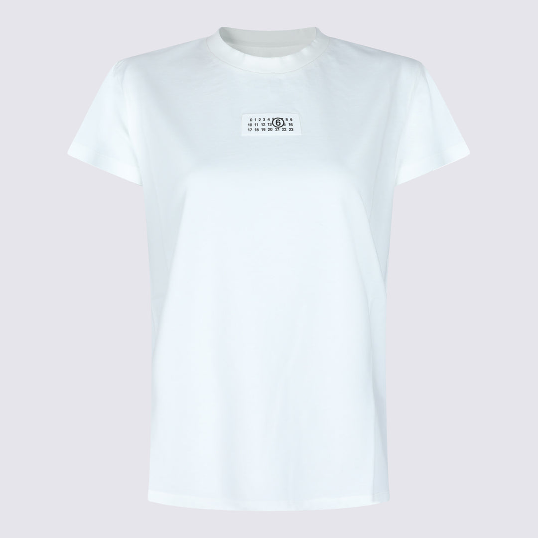 Mm6 Maison Margiela T-shirts and Polos - Bianco | 17aecebfd1ea7377ed5c3e80cbdd8b73d16ed16b