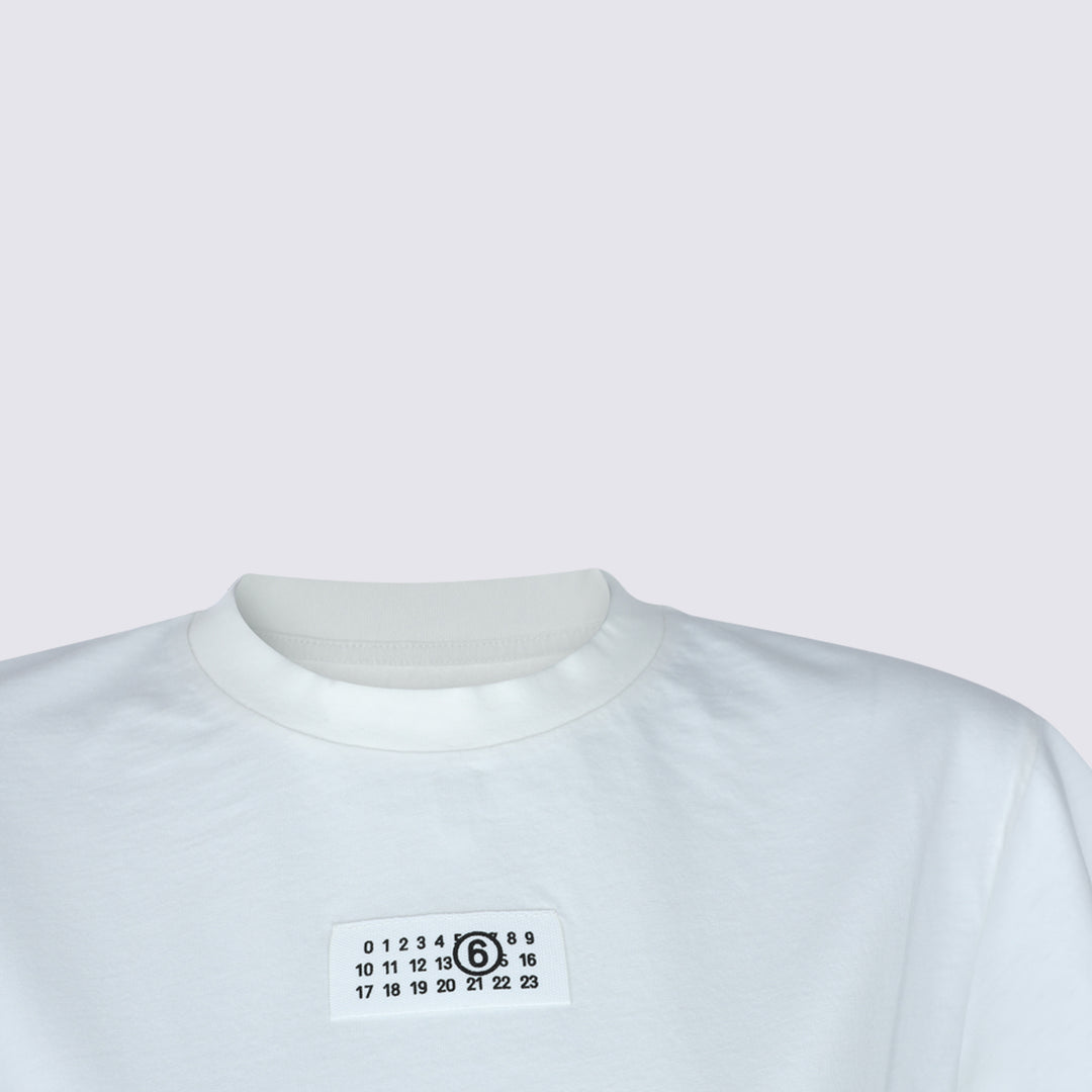 Mm6 Maison Margiela T-shirts and Polos - Bianco | e05c4fd8faea23683e0705b1f76b0bc0f01d893e