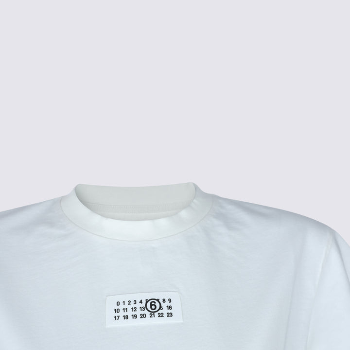 Mm6 Maison Margiela T-shirts and Polos - Bianco | e05c4fd8faea23683e0705b1f76b0bc0f01d893e