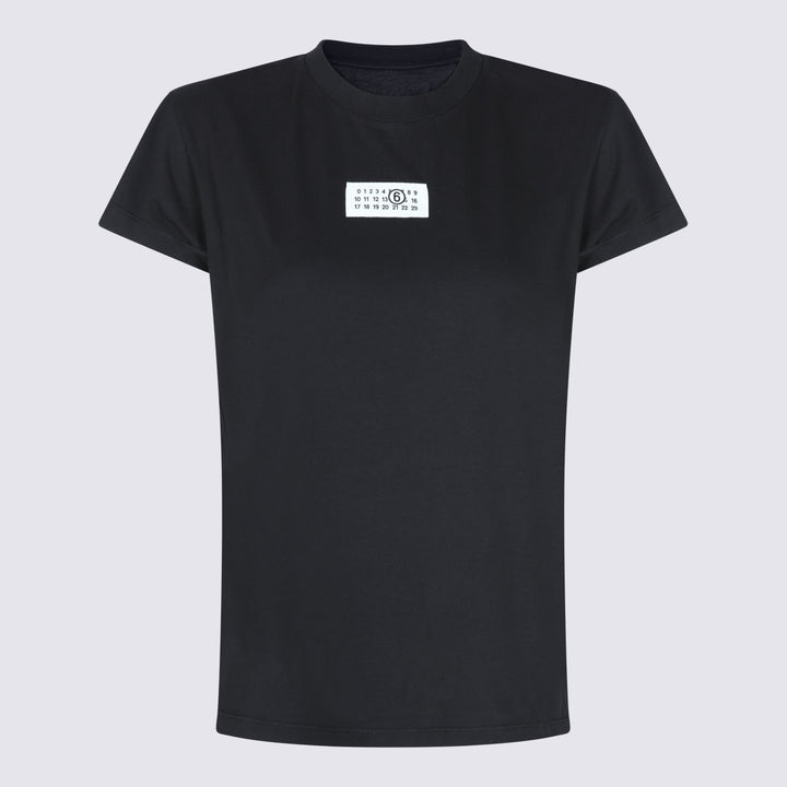 Mm6 Maison Margiela T-shirts and Polos - Nero | 8ef9b1335dd5fbe8c8a63468a4f7fdd212f2016e