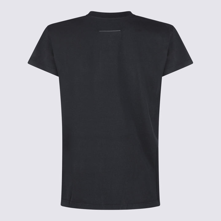 Mm6 Maison Margiela T-shirts and Polos - Nero | d4d9ee0aef2e4286aa2aa0af22dfaf3eae849b69