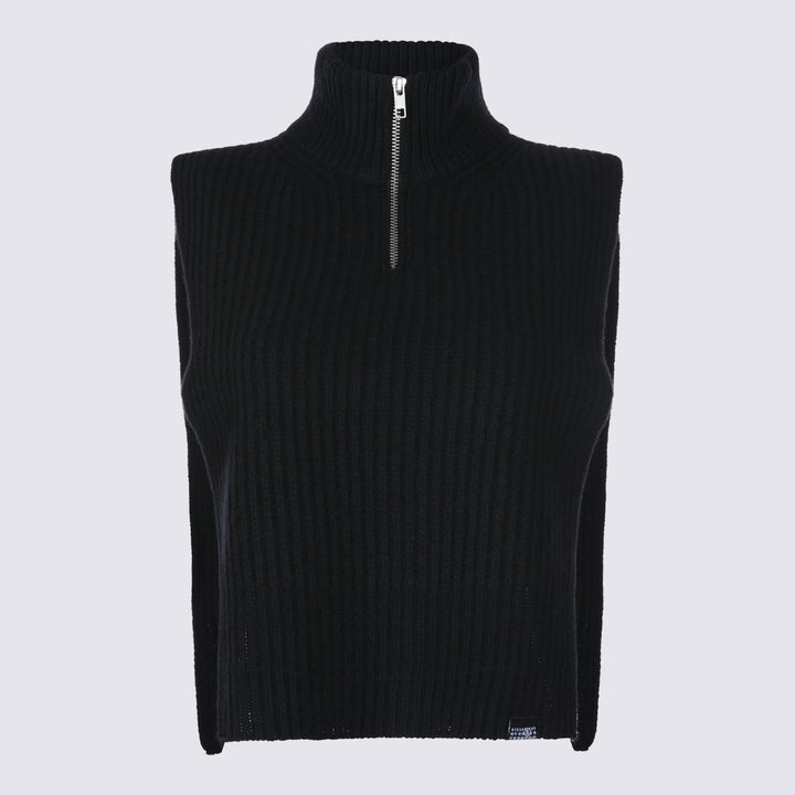 Mm6 Maison Margiela Scarfs - Nero | df00dba02d511177f5b2691332340c6a039a34f8