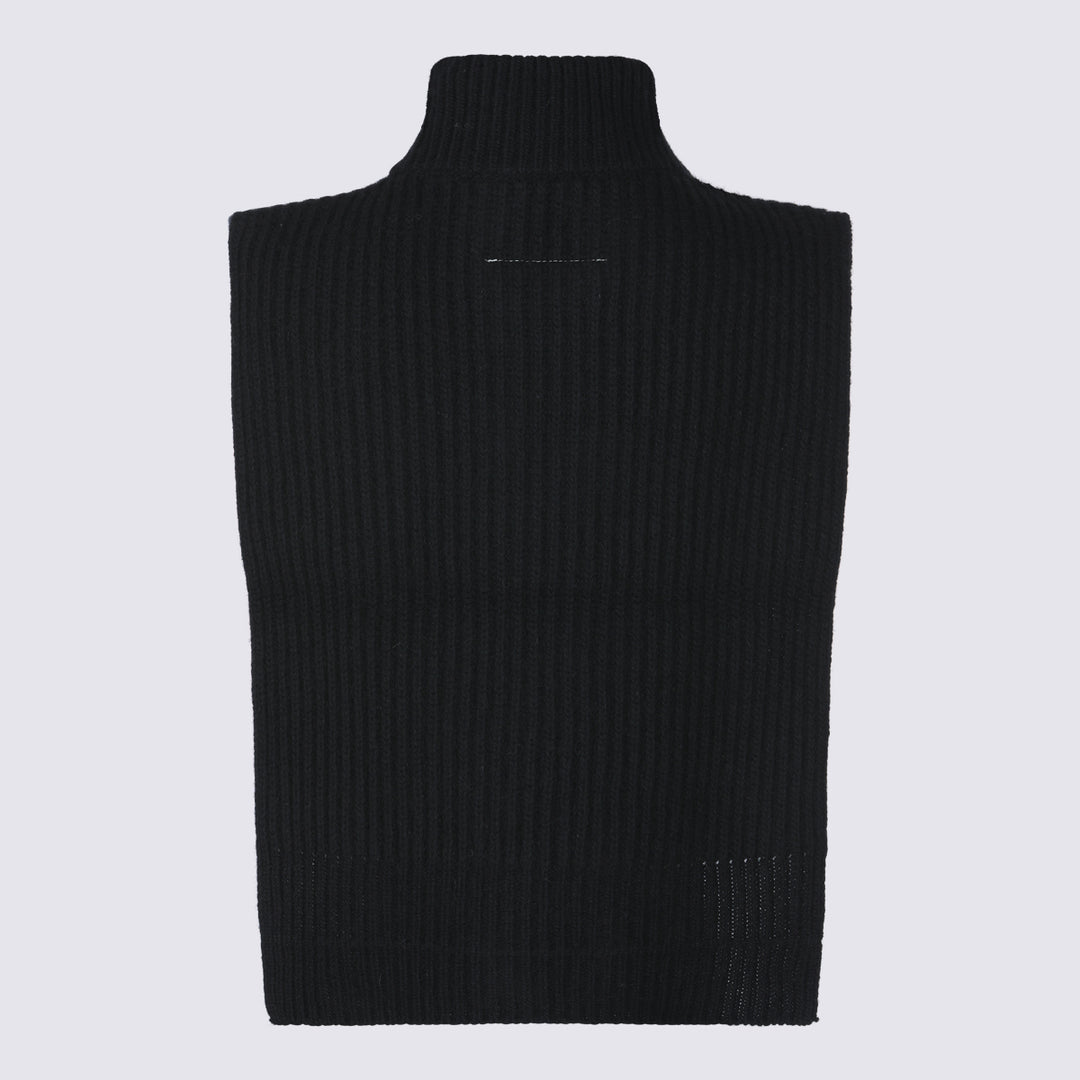 Mm6 Maison Margiela Scarfs - Nero | c2787a43398aade1fa374e4abfd39ffdcec6e5af