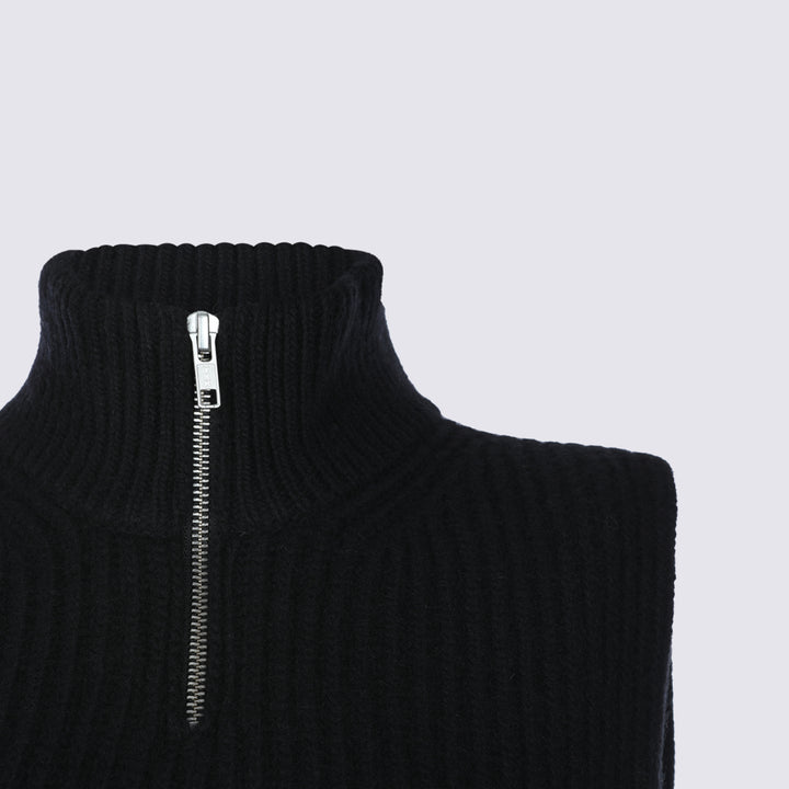 Mm6 Maison Margiela Scarfs - Nero | e1e0bd543c645924e55c1034aab0a7c78301cda7