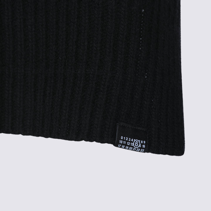 Mm6 Maison Margiela Scarfs - Nero | 5e737ab0113c7a408755c589872d8829afe0ce0c