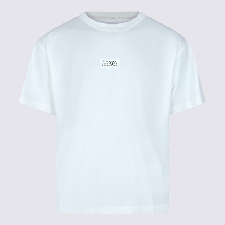 Mm6 Maison Margiela T-shirts and Polos - Bianco | ab769d55f9f81f5b7e652f6f5cdcdcfd9e786d50