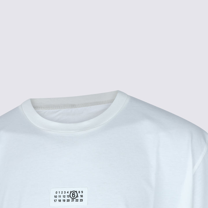 Mm6 Maison Margiela T-shirts and Polos - Bianco | 859430191117455a6d7013bd104c14ebfe211126