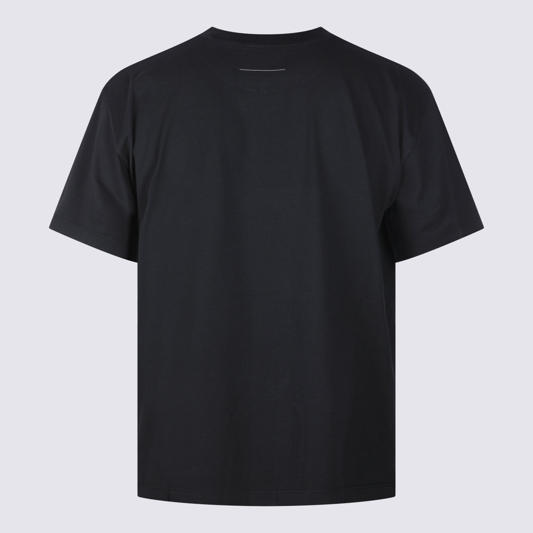 Mm6 Maison Margiela T-shirts and Polos - Nero | cd4ade892390fad529edeb2245190861061bf8ab