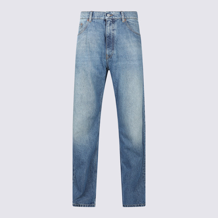 Mm6 Maison Margiela Jeans - Blu | 7567a45d3b463340ca30100da38c84e9ce2ec52c