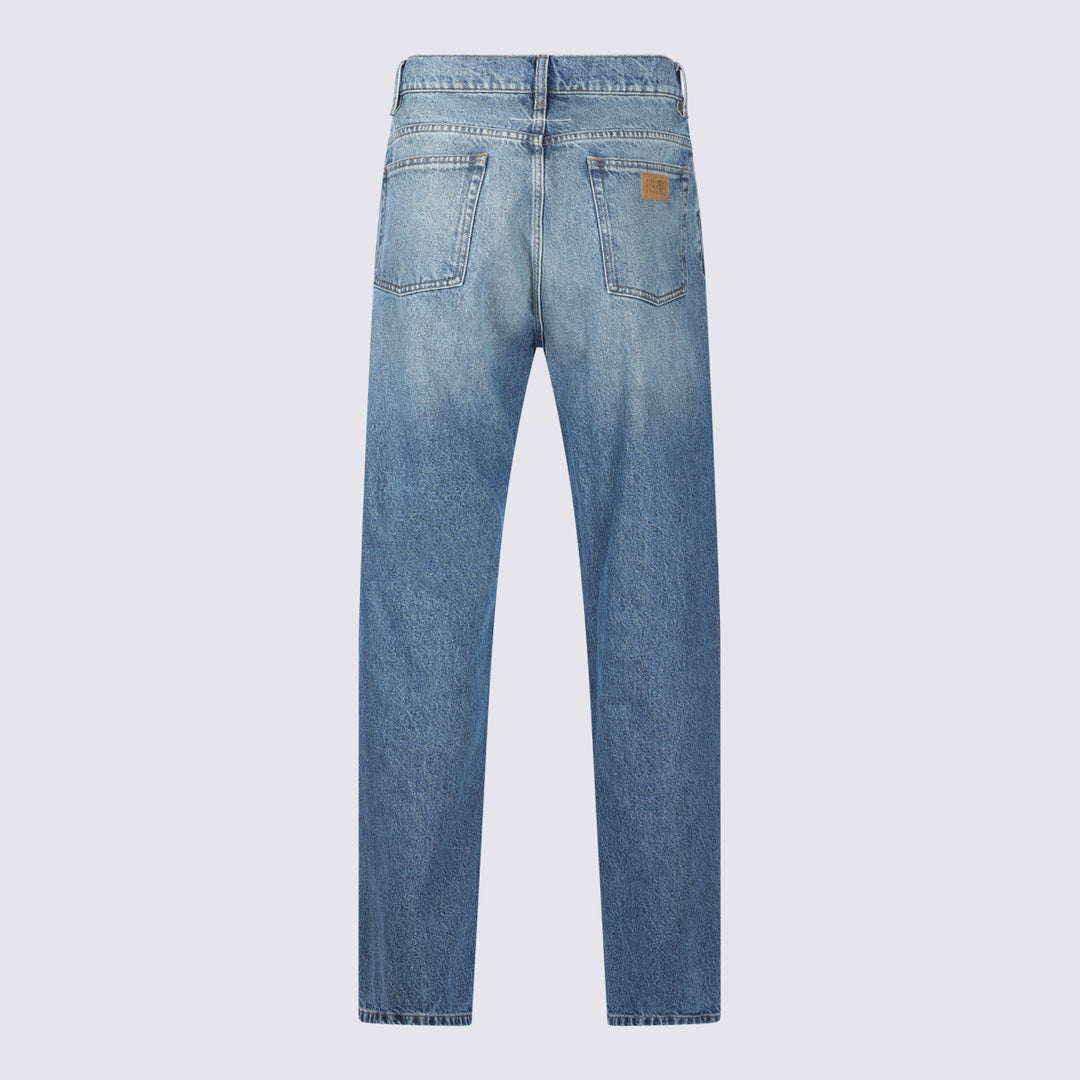 Mm6 Maison Margiela Jeans - Blu | 173b5cafc93962b94522547b7184dc90535a688c
