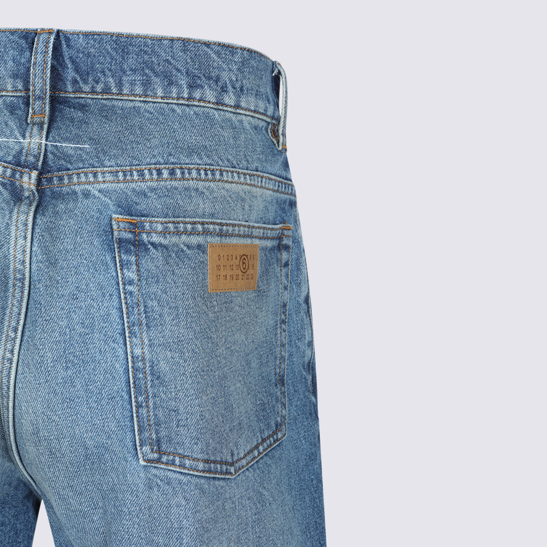 Mm6 Maison Margiela Jeans - Blu | 5960176783c7c219882ec4a64eef999454fcc5b5