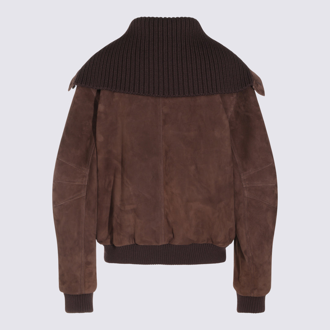 The Attico Jackets - Dark brown | de7e3faf861fd6121075f834071211e6d21a98f8