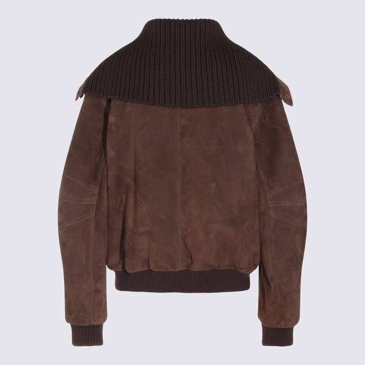 The Attico Jackets - Dark brown | de7e3faf861fd6121075f834071211e6d21a98f8