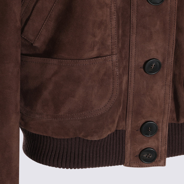 The Attico Jackets - Dark brown | fd476bf0e28f482b332f1cf4f24f952281fa1cd0
