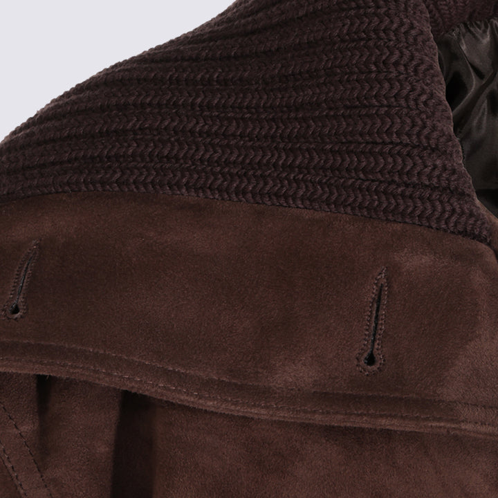 The Attico Jackets - Dark brown | cfd8e77a789f53558684f5288fbdd8a58b55bf47