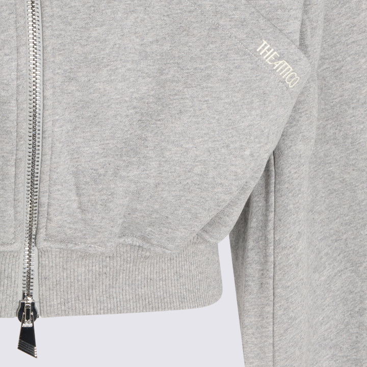 The Attico Sweaters - MELANGE GREY | 46899f715c99583045c28843a3bb36859bdc7460