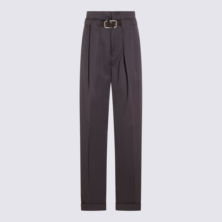 The Attico Trousers - PLUM | 3de6422822f50ac3ef9416aa1f26f4a473aa4bb8
