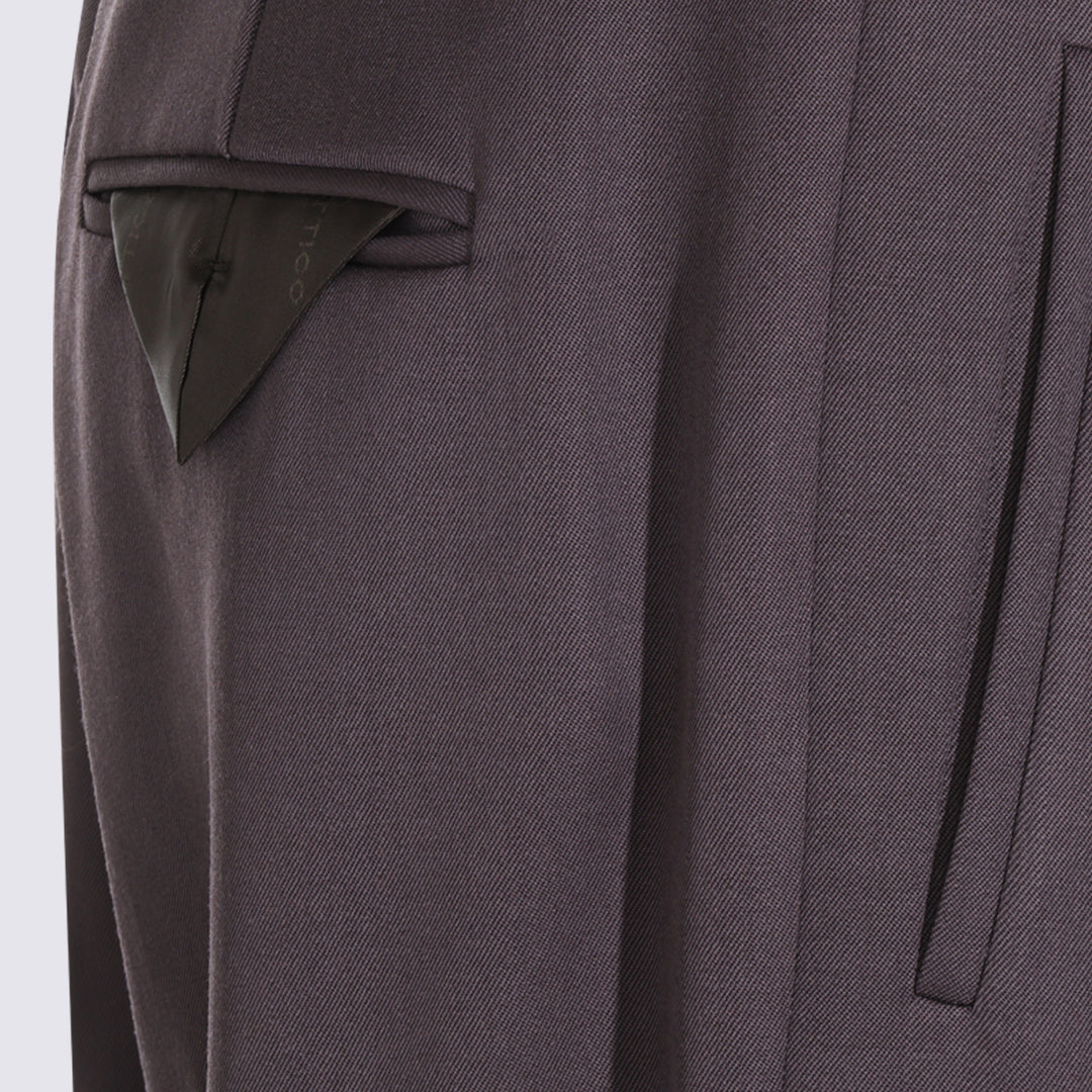 The Attico Trousers - PLUM | 5fca08ed15f0e3744eb51492ad5a61753b93b7e4