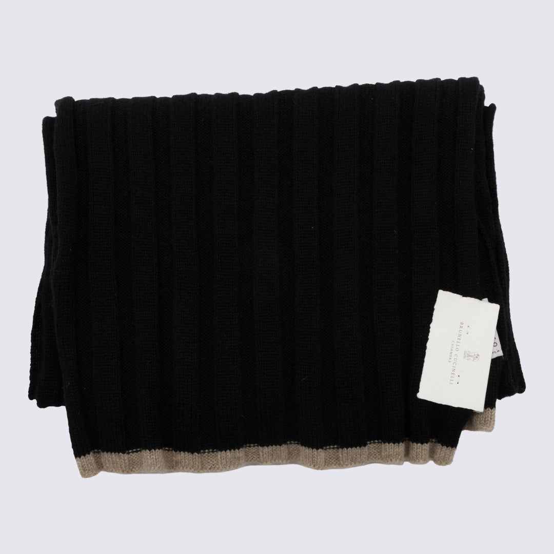 Brunello Cucinelli Scarfs - Nero | 909bdd90809e1ef21ae7655821cee74487fd018d