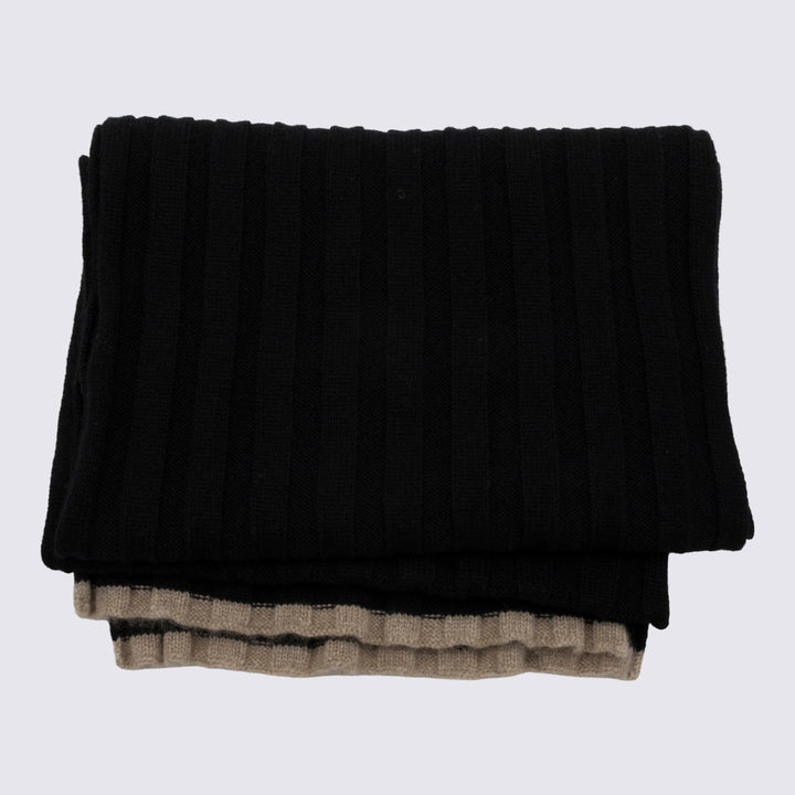 Brunello Cucinelli Scarfs - Nero | 03ec1c14dc083e96892d525f6a0136e2f67ea234