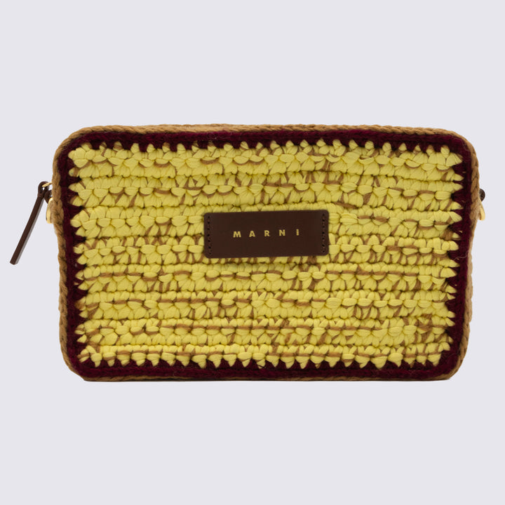 Marni Bags - CURDS/RUBY WINE/YELLOW CREAM | bf52c4ff791e248f25af0a5972e424a594dd651f