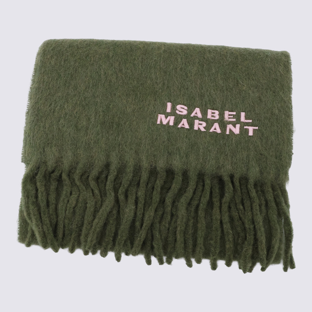 Isabel Marant Scarfs - Khaki | 70df01d4648de030ce0e785d318c3ed0905080ba