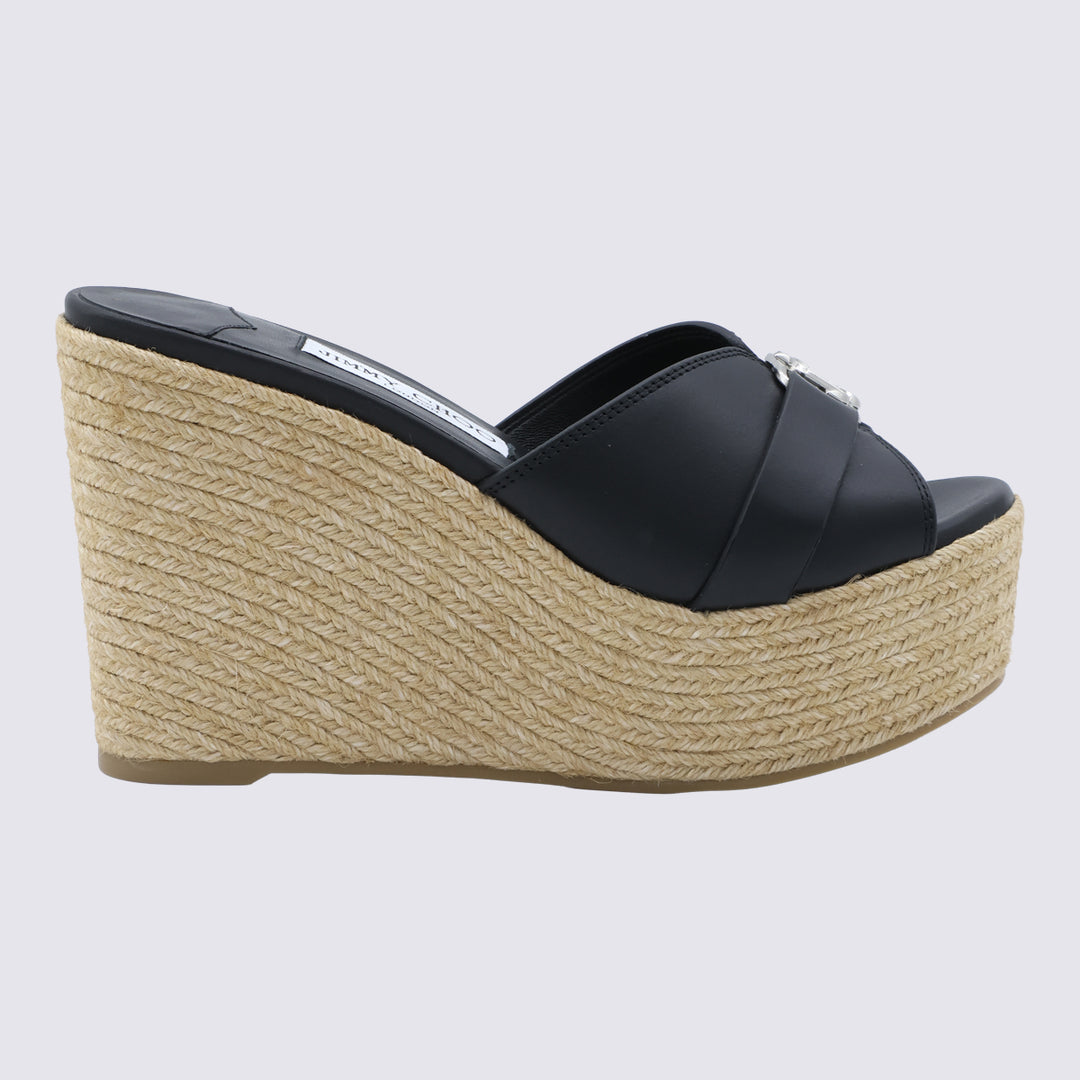 Jimmy Choo Flat shoes - BLACK/SILVER | fc9d21c771fac188791509b1b71af48c2559c5cd