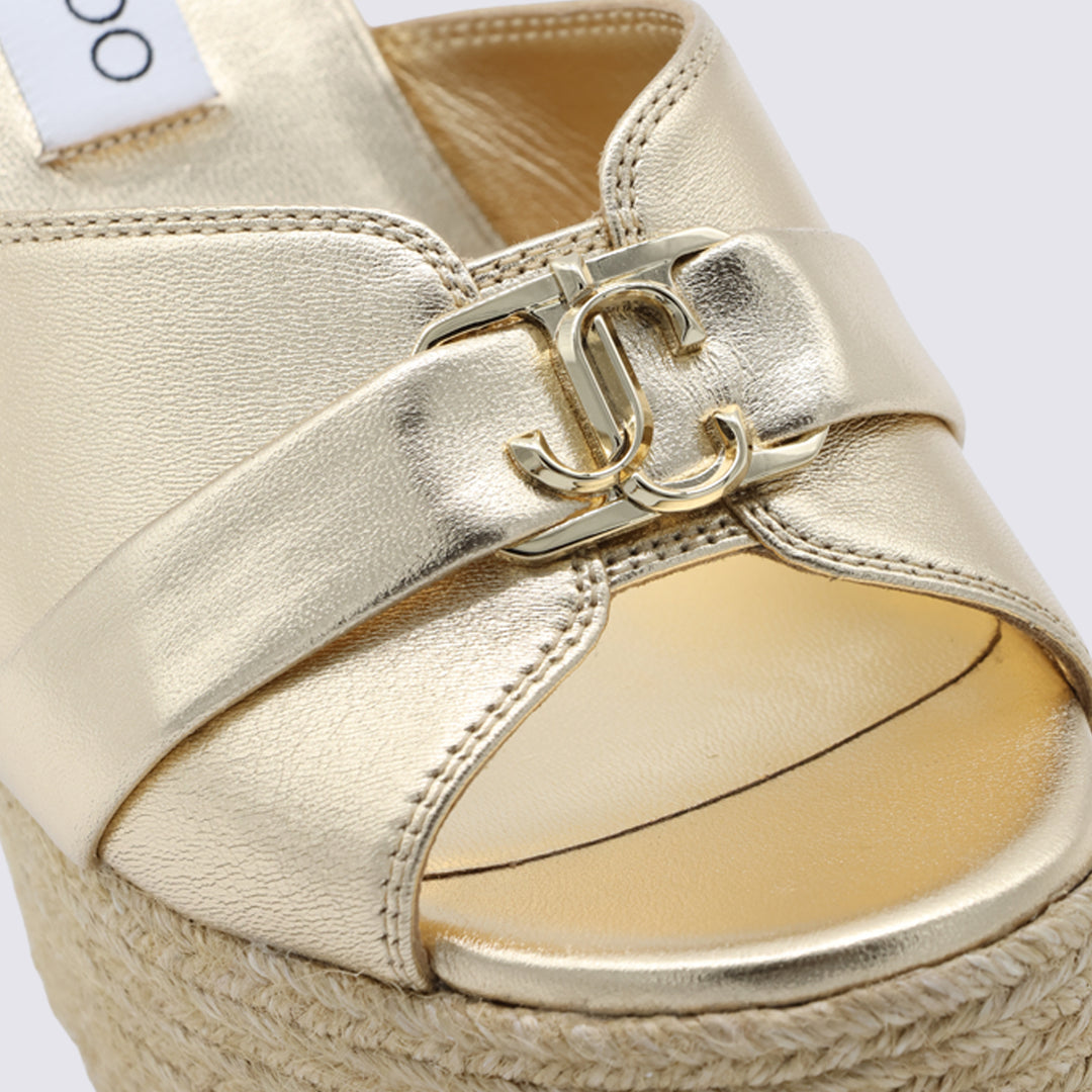 Jimmy Choo Flat shoes - GOLD/GOLD | 8b08c2d8cec4225b004ae30d5cf4018c82fd0c1a