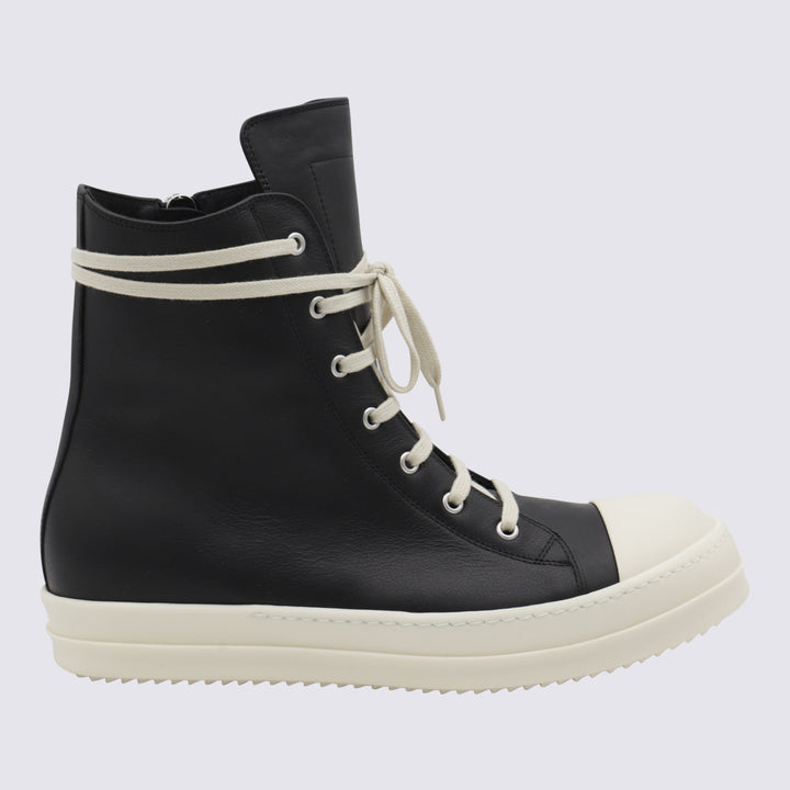 Rick Owens Sneakers - BLACK-WHITE | 92b069266fb056e769d40bb2a5eeba1cff6dd844