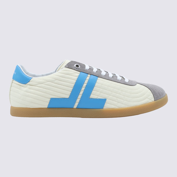 Zapatillas crudo/azul claro