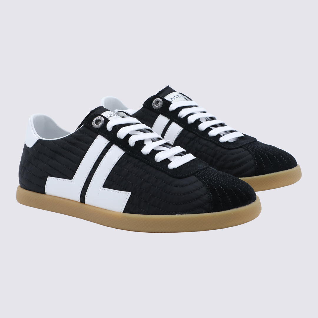 Lanvin Sneakers - BLACK/WHITE | 6ab09770803dbd084963128ba1751e8e42fc048e