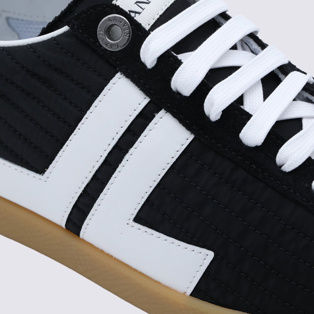 Lanvin Sneakers - BLACK/WHITE | 94bf8c6662fcb061b9f2c732d64aaab0633d2d1e
