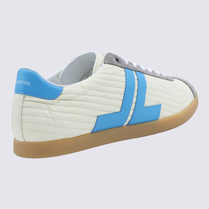 Lanvin Sneakers - ECRU/LIGHT BLUE | 0eda223af8a4b493b624eb5028fc32206b319e6b
