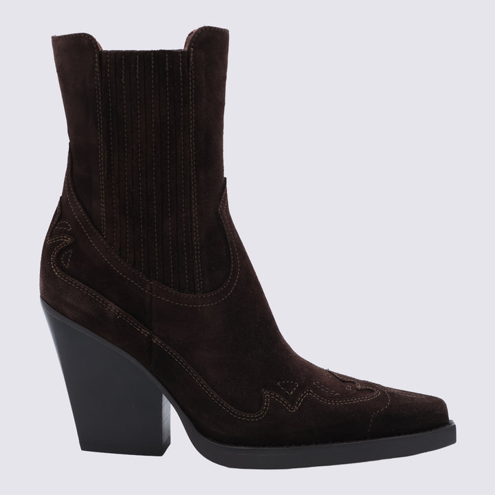 Paris Texas Boots - CHOCOLATE | 0ddaad3fa5667c6db4334ab08fcc0250f74afe99