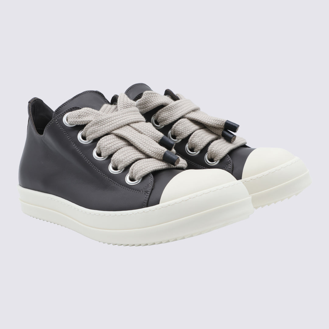 Rick Owens Sneakers - BLACK/MILK/MILK | 06b092a7360ed6809f6762ea5a391ca0af1ced93