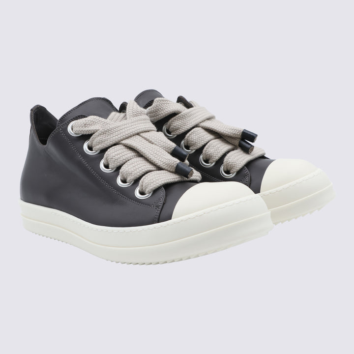 Rick Owens Sneakers - BLACK/MILK/MILK | 06b092a7360ed6809f6762ea5a391ca0af1ced93