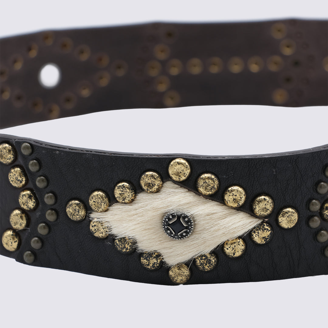 Golden Goose Belts - MAHOGANY/MILK | ff37855d6da94b51e930a8319deffd2cfcc3a813