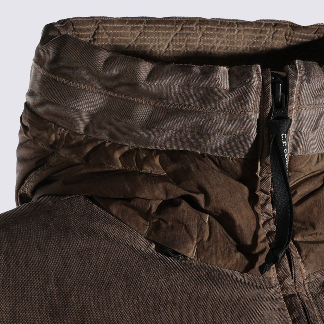 Cp Company Coats - Marrone | 3978c9c6b3ec57e1464e6c7d8a321a14e2f607a6