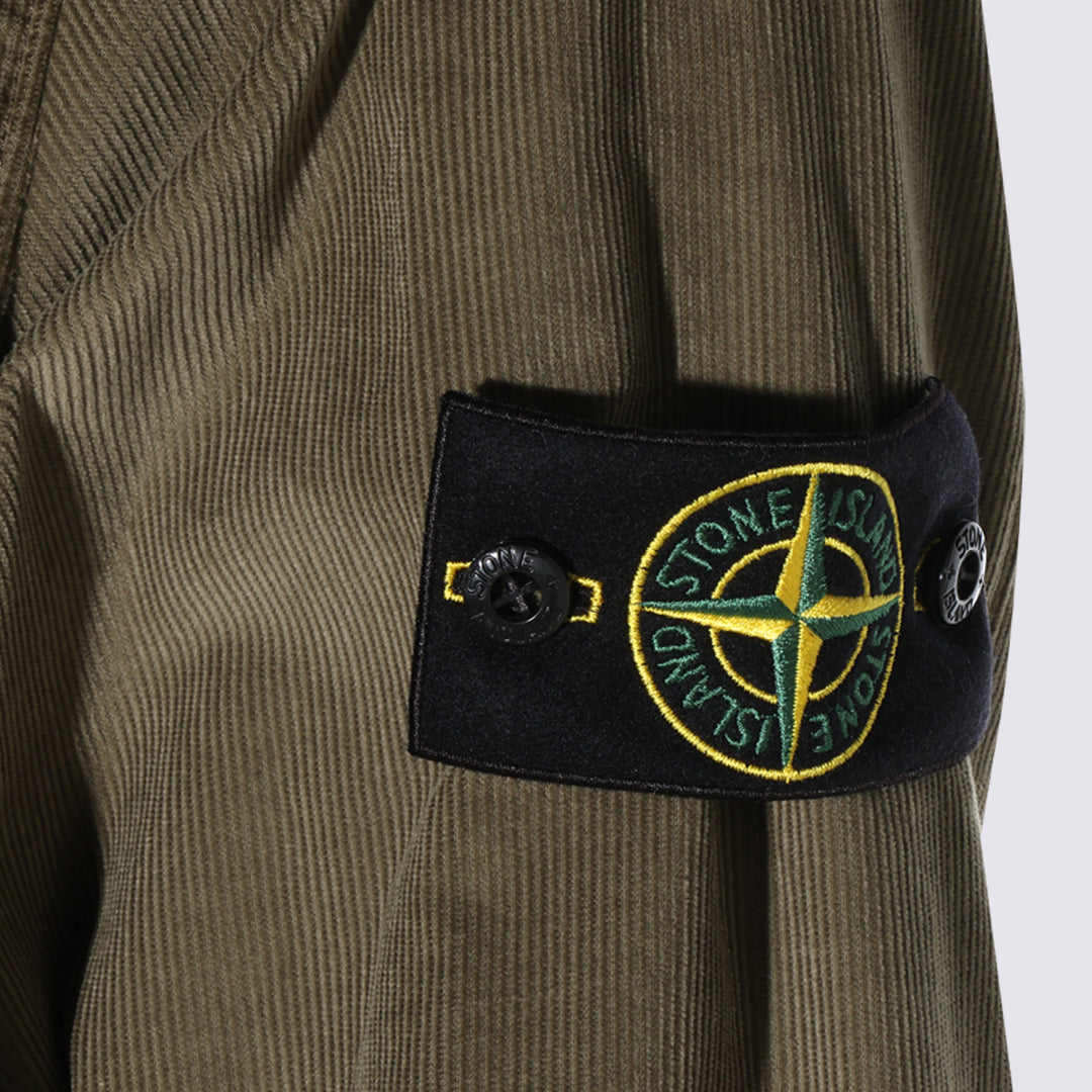 Stone Island Shirts - MILITARY GREEN | 97eb385d92973e53f354b386ef089b3d92e4a34c