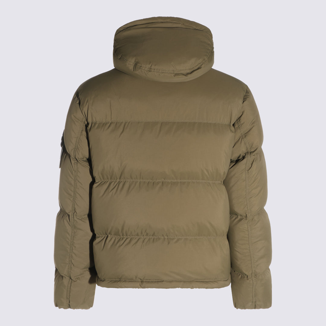 Stone Island Coats - MILITARY GREEN | d9627579522f1982ebdef6d145561101cb7fc248