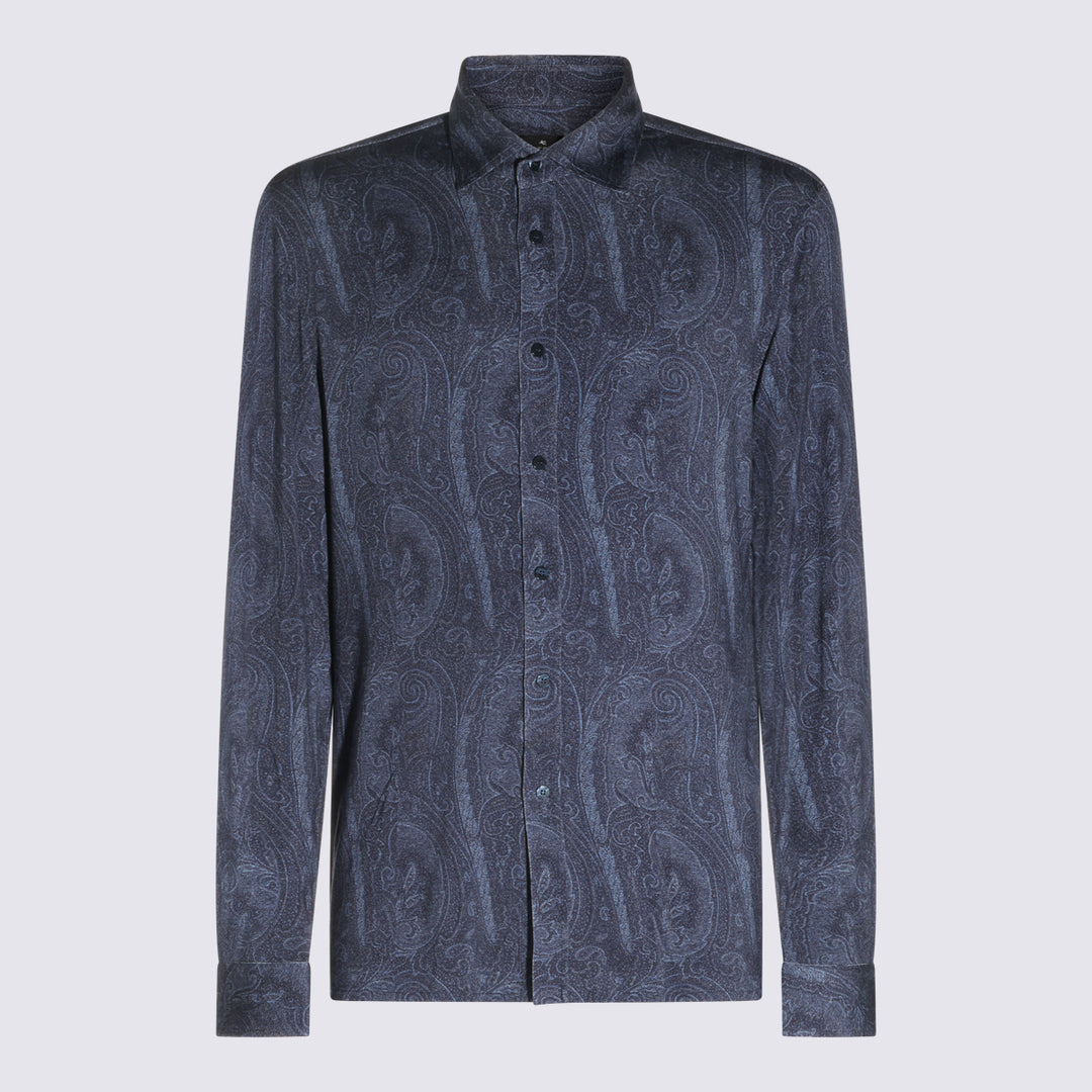 Etro Shirts - Blu | cb9e6f8c1eea1c3eb83bf71b0da4f7ff11e22f1a