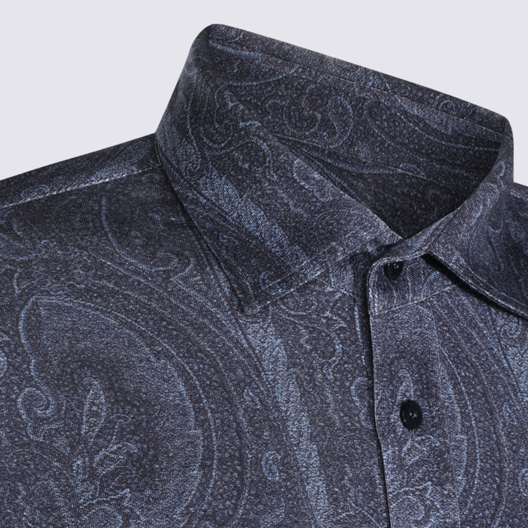 Etro Shirts - Blu | 498c580ad5296a952306ad7cd6cf77486b377bff