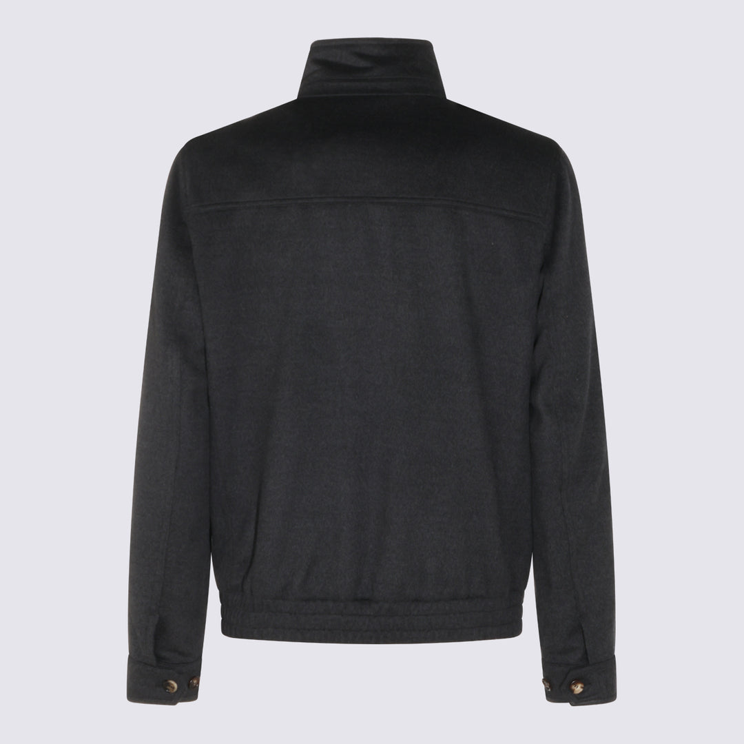 Brunello Cucinelli Jackets - ANTHRACITE | b4cb15b9877873e32901e534f4df656a95b01f52