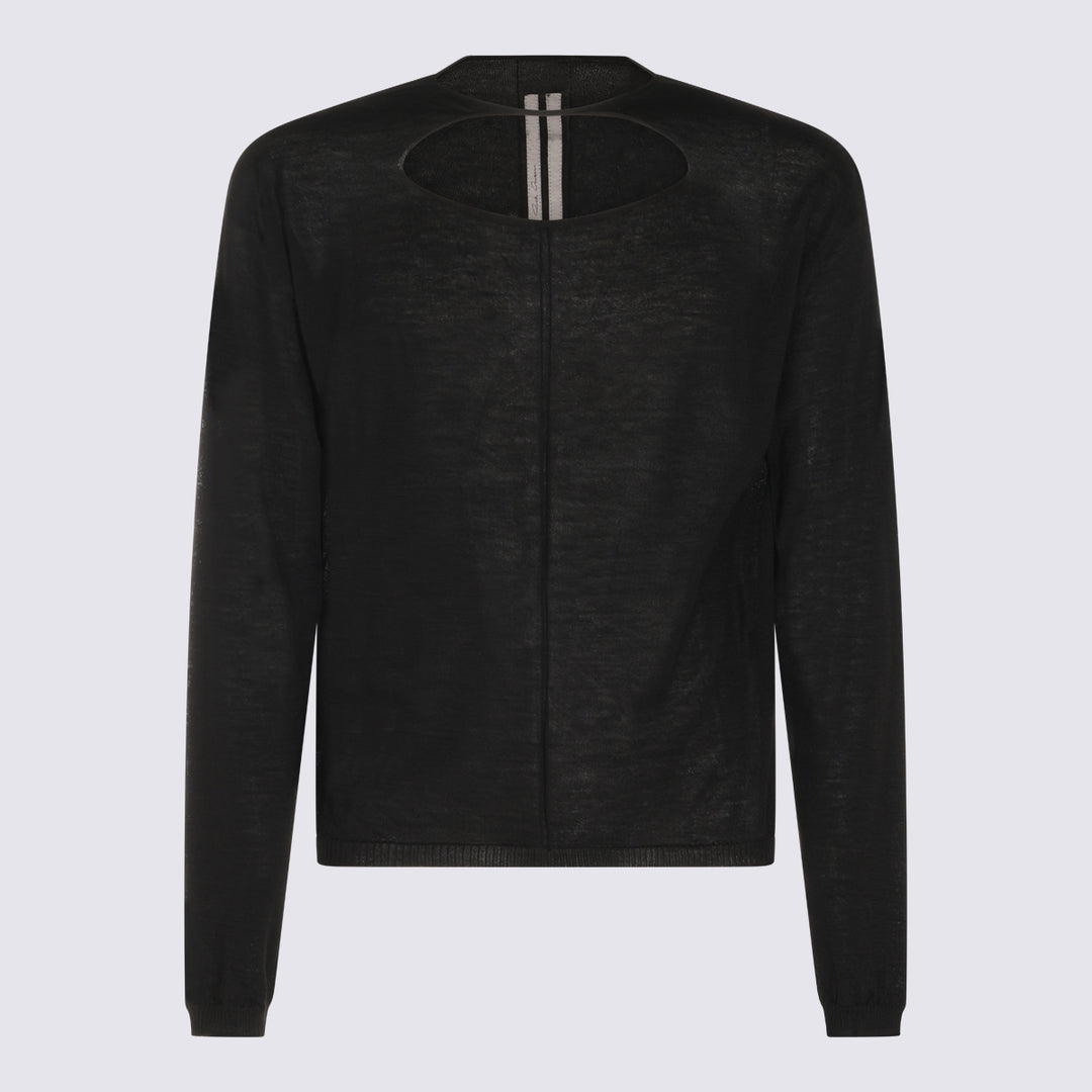 Rick Owens Sweaters - Nero | 6174f7242fef12b135c4fc6e334d0c8e3add5d26